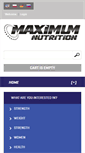 Mobile Screenshot of maximumnutrition.pl